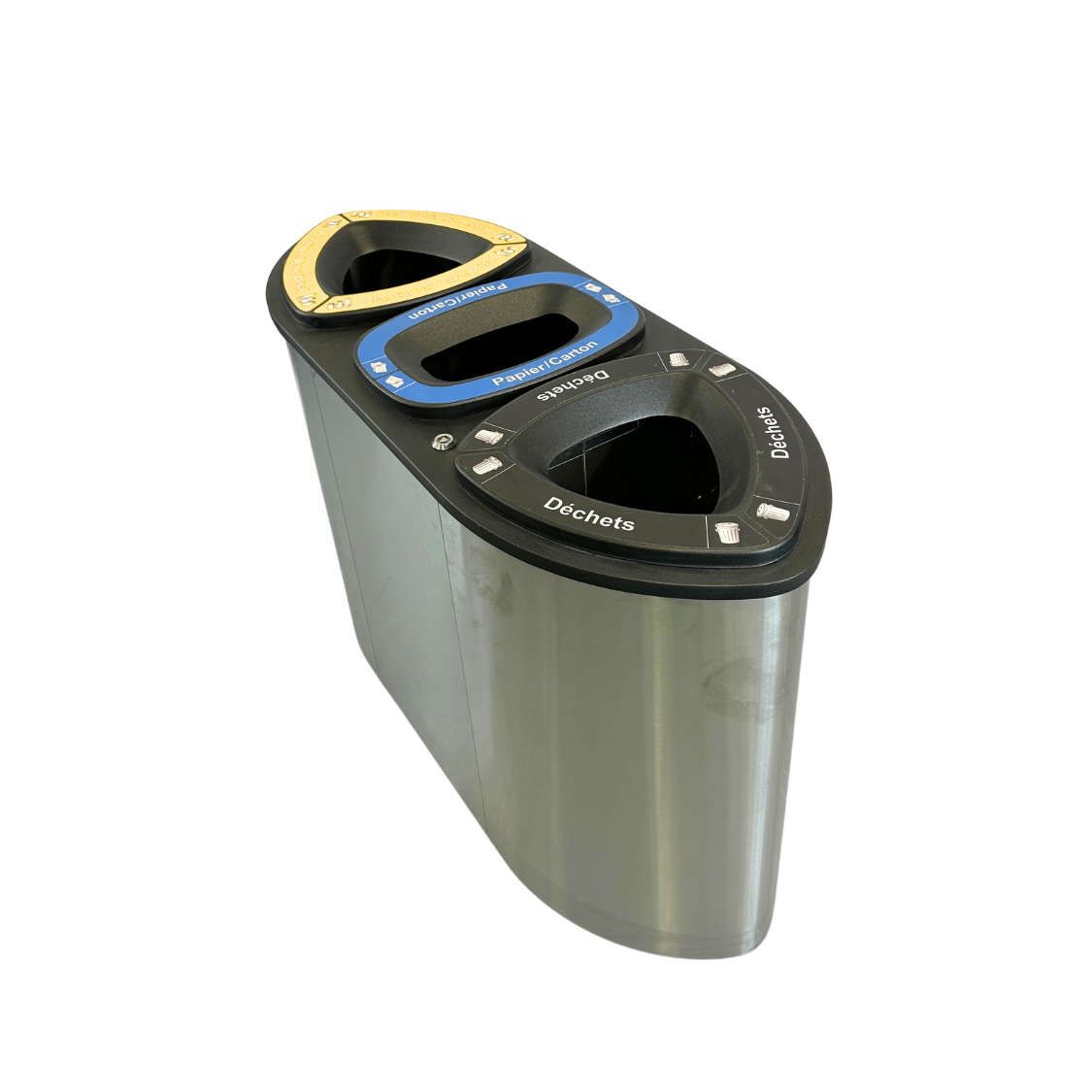 Ilot de tri 3 voies - Stainless