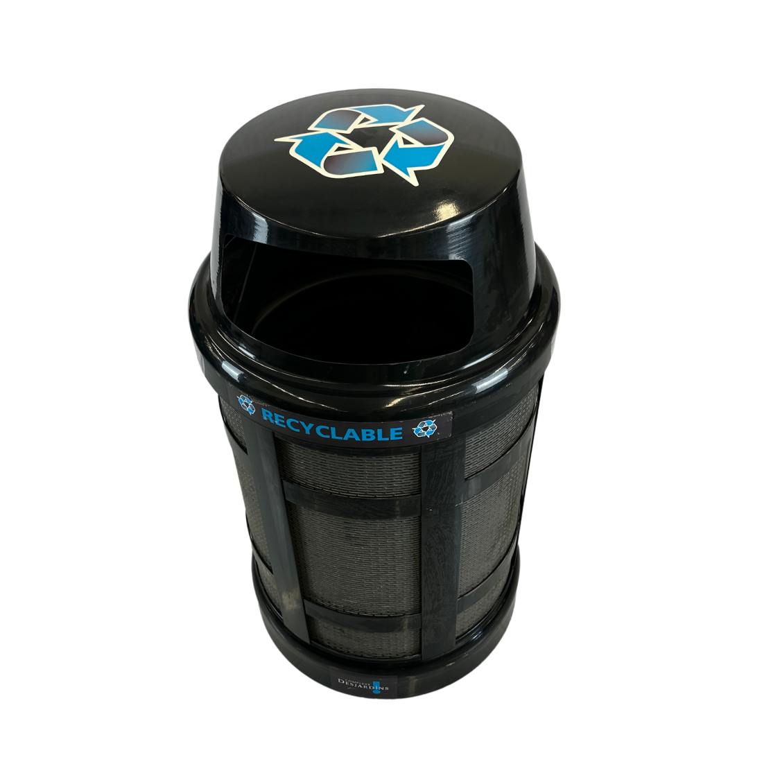 Poubelle extérieure en Métal - Noir