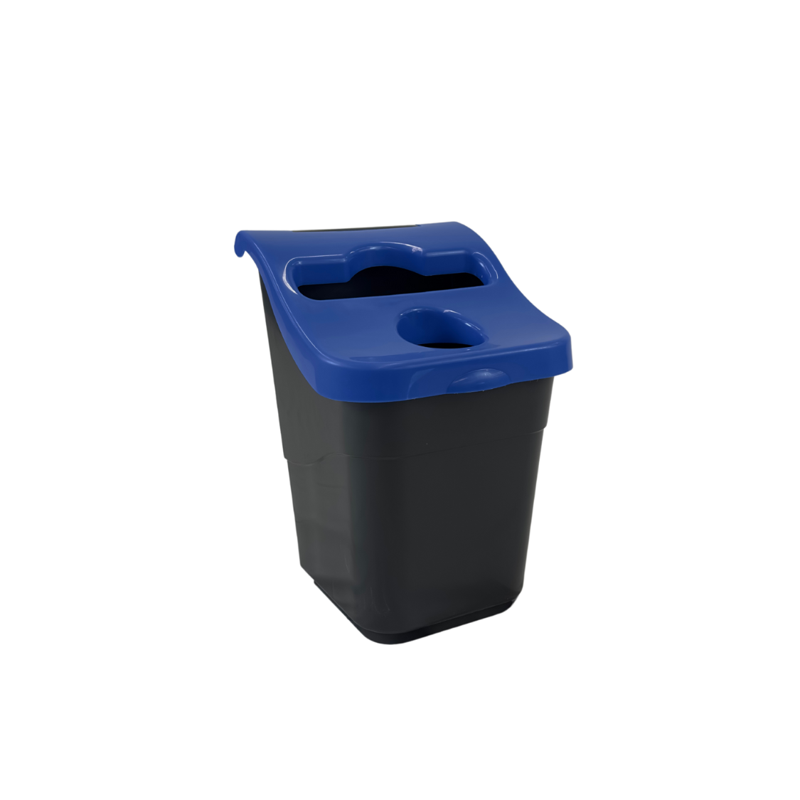 Module de tri double - Noir et bleu