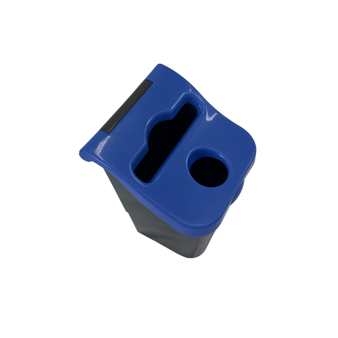 Module de tri double - Noir et bleu