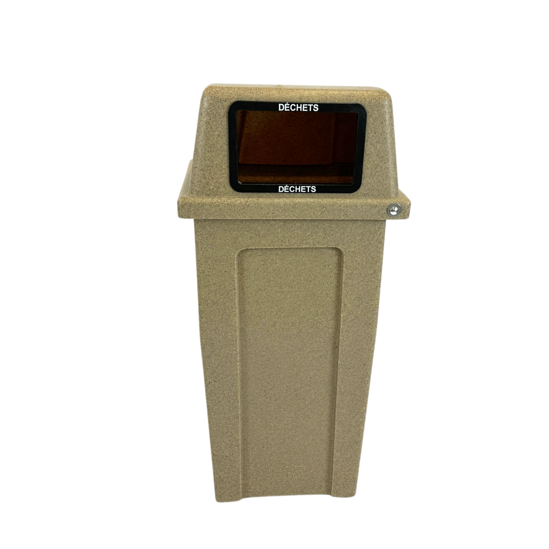 Poubelle Extérieure en plastique - Granite sable