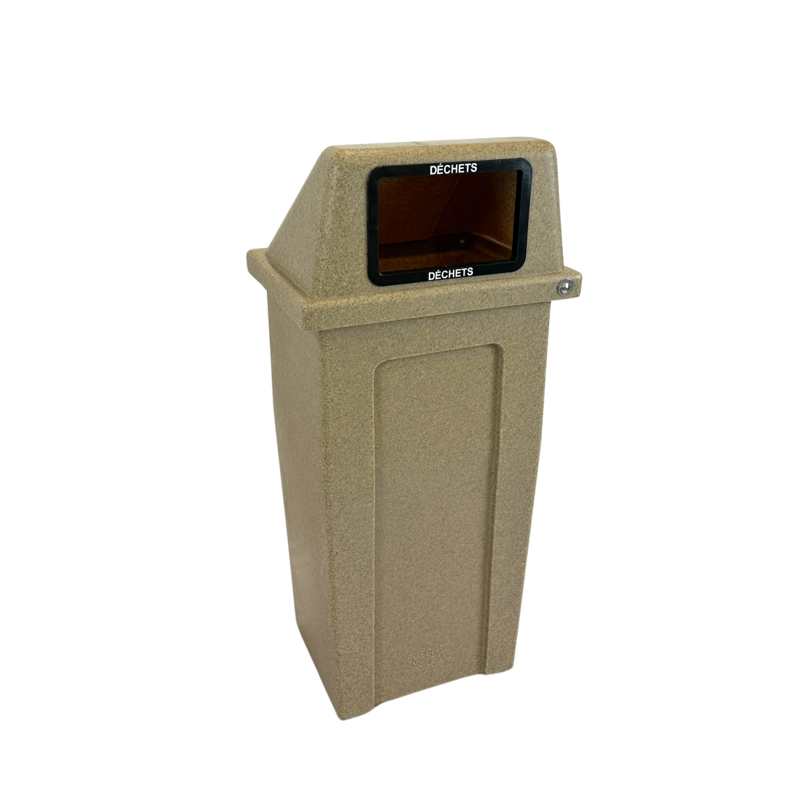 Poubelle Extérieure en plastique - Granite sable