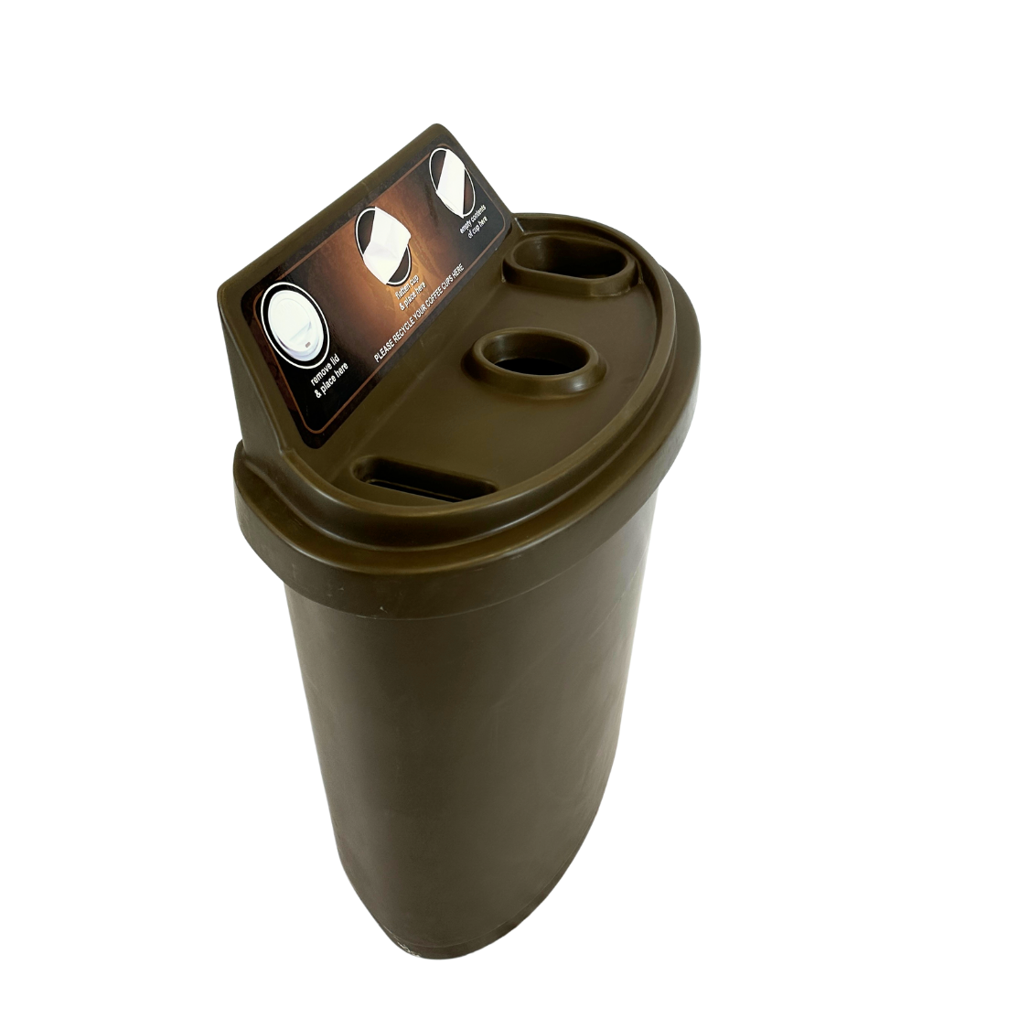 Poubelle de tri pour gobelets à café/thé