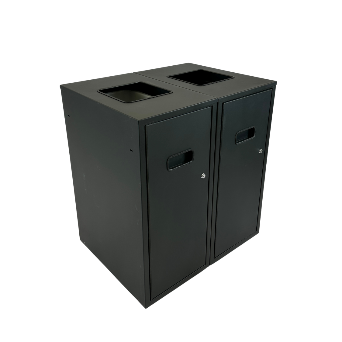 Ilot de tri intérieur - Métal - Gris ardoise - 2 voies A TROUVER