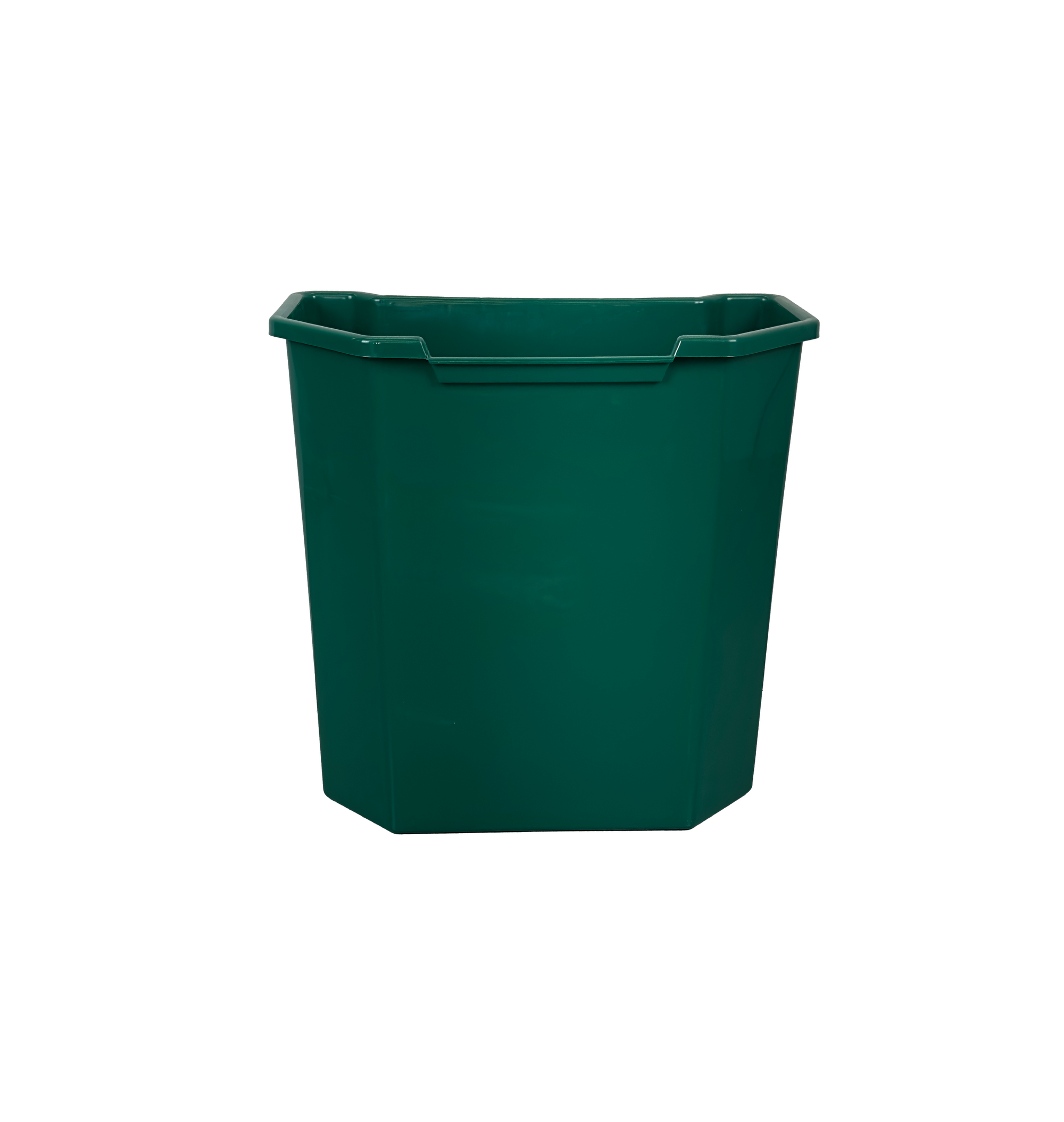 Poubelle murale en plastique HDPE - 95L - Vert