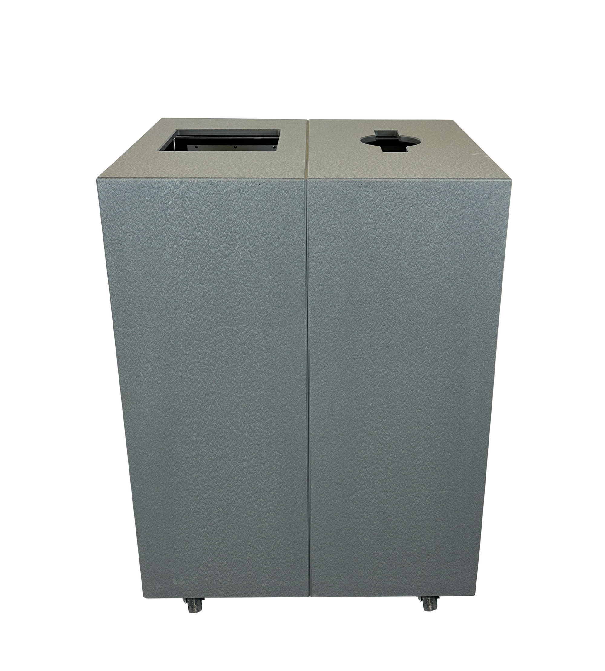 Ilot de tri #3 - Gris - 2 voies MESURES A PRENDRE