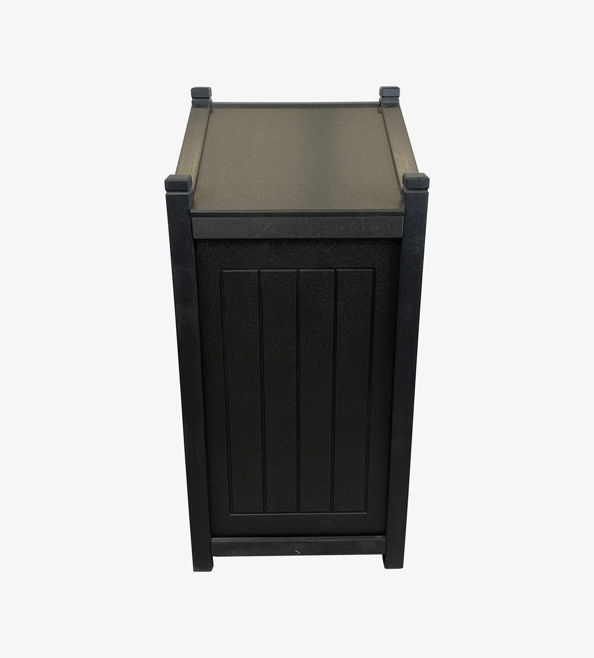 Ilot de tri en plastique - Extérieur - Noir - 1 voie