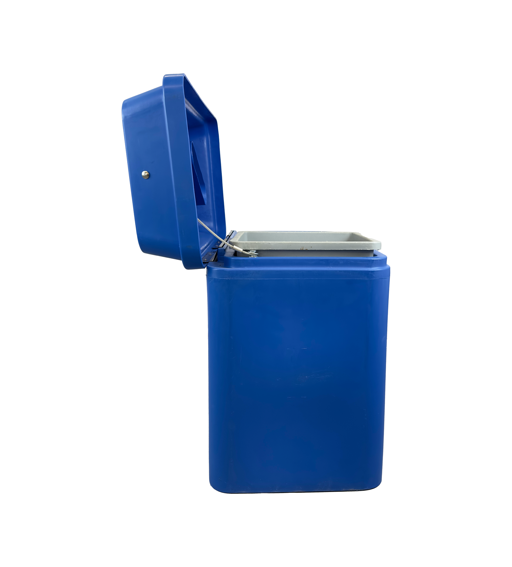 Ilot de tri 2 voies en plastique - Bleu