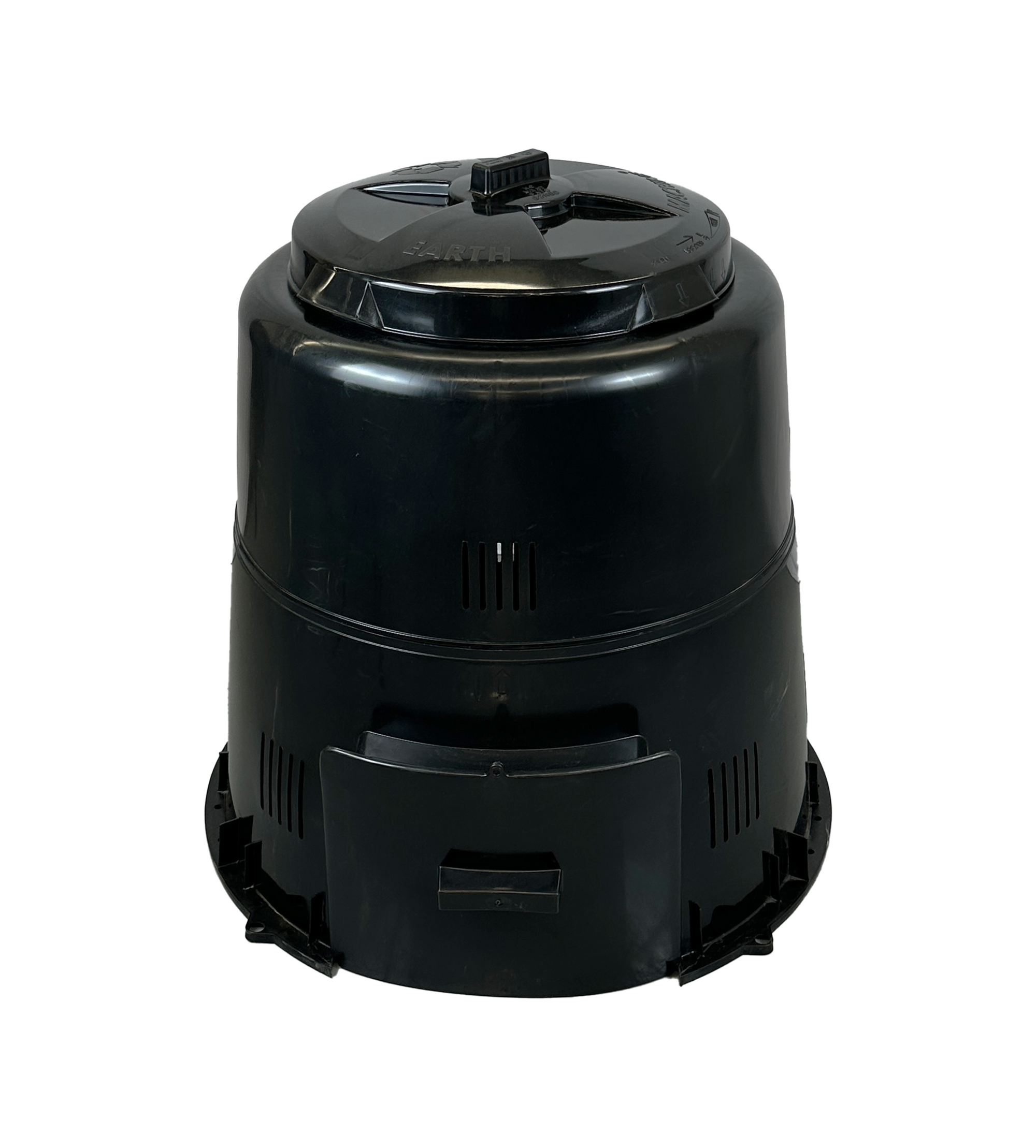 Composteur en plastique - Noir