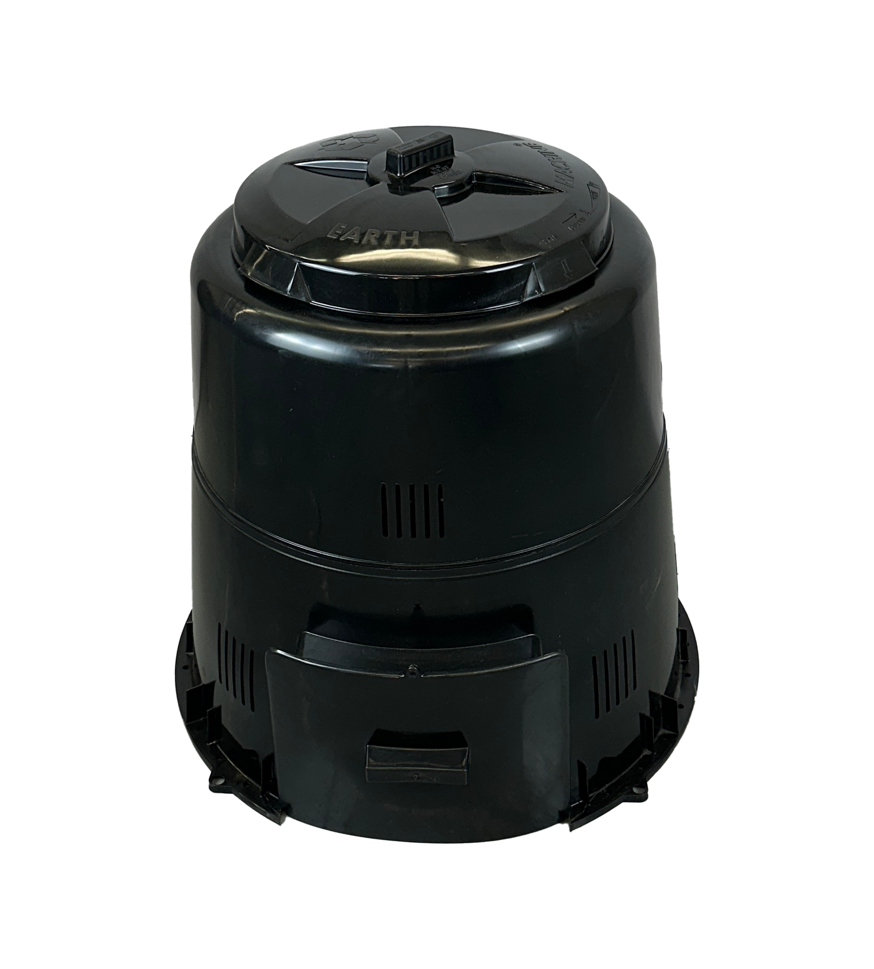 Composteur en plastique - Noir