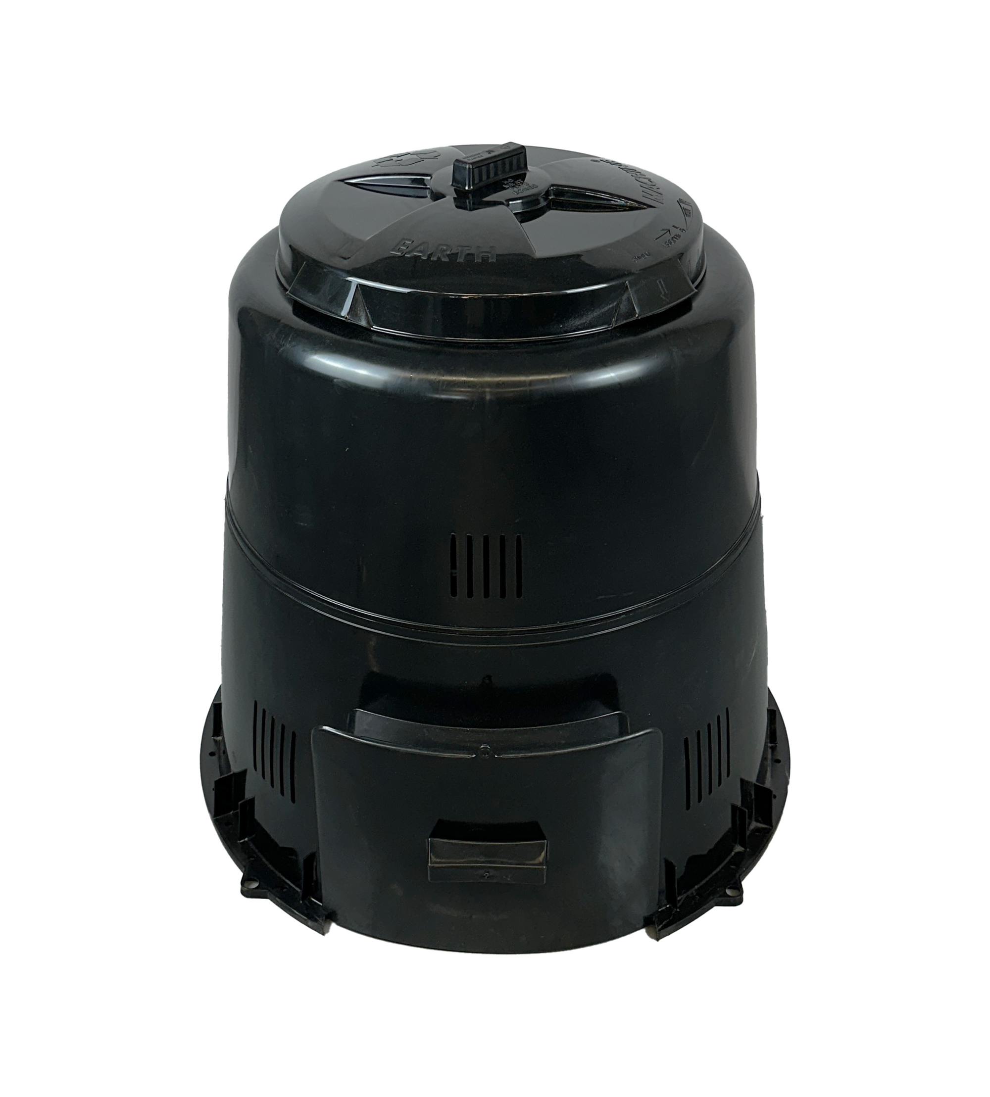 Composteur en plastique - Noir