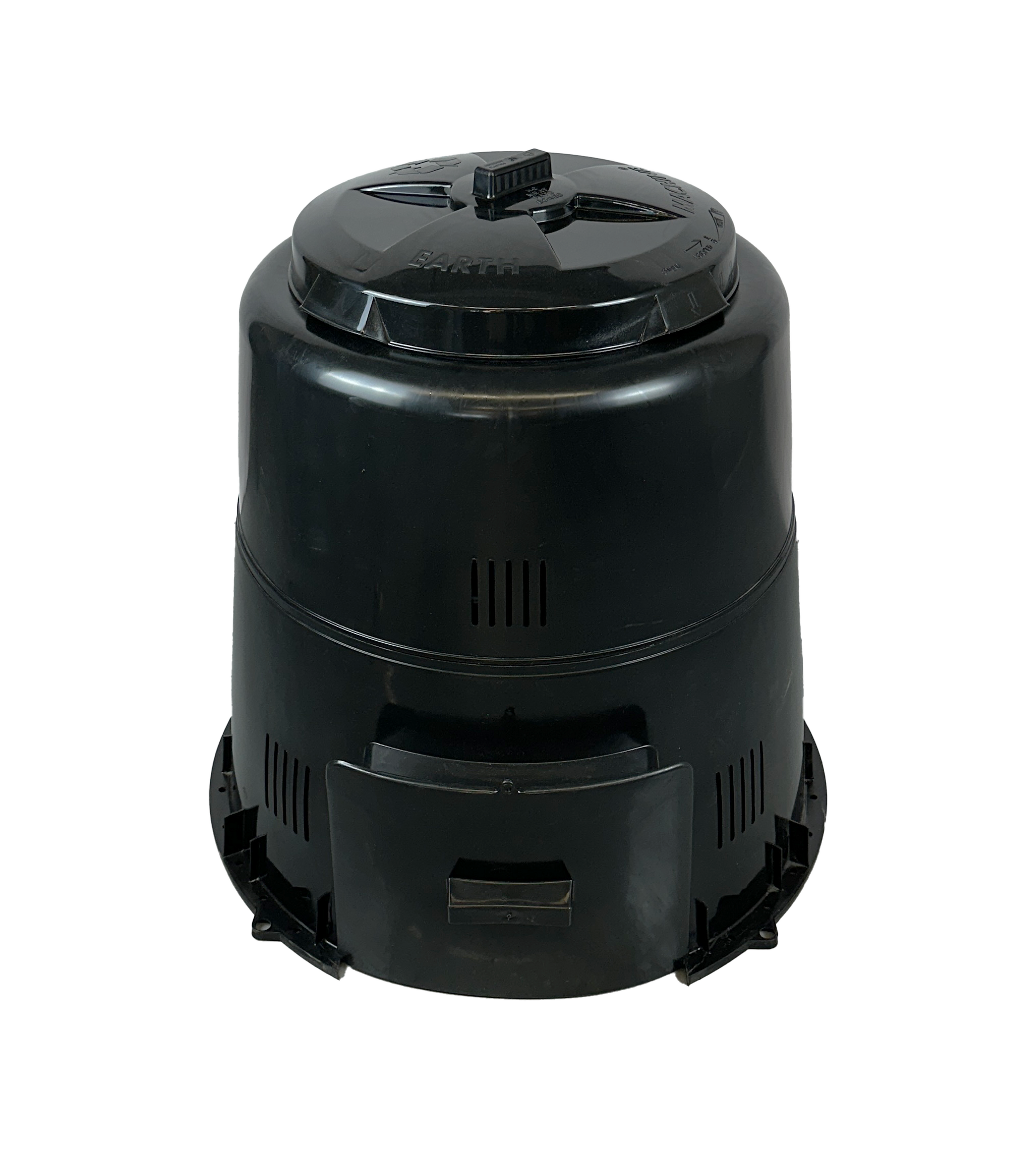 Composteur en plastique - Noir