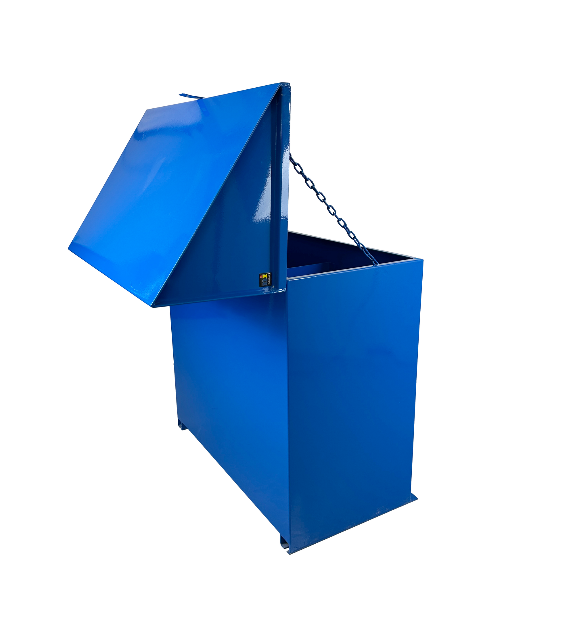 Ilot de tri extérieur en aluminium - Bleu - 2 voies