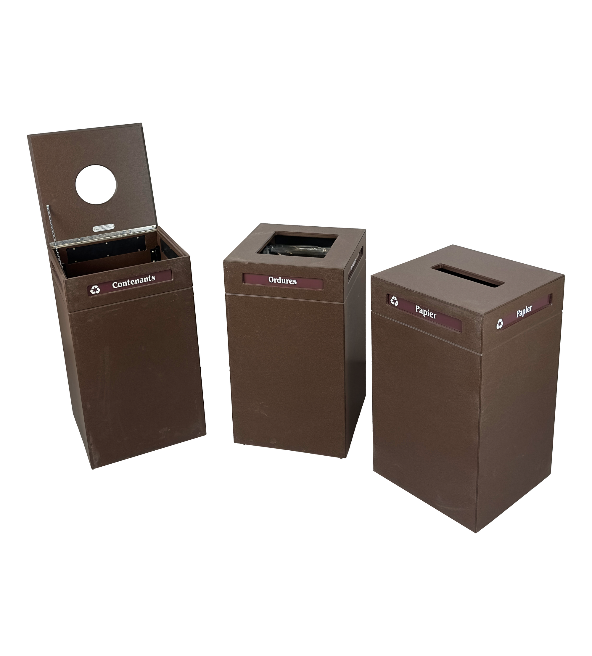 Trio modules de tri - Brun
