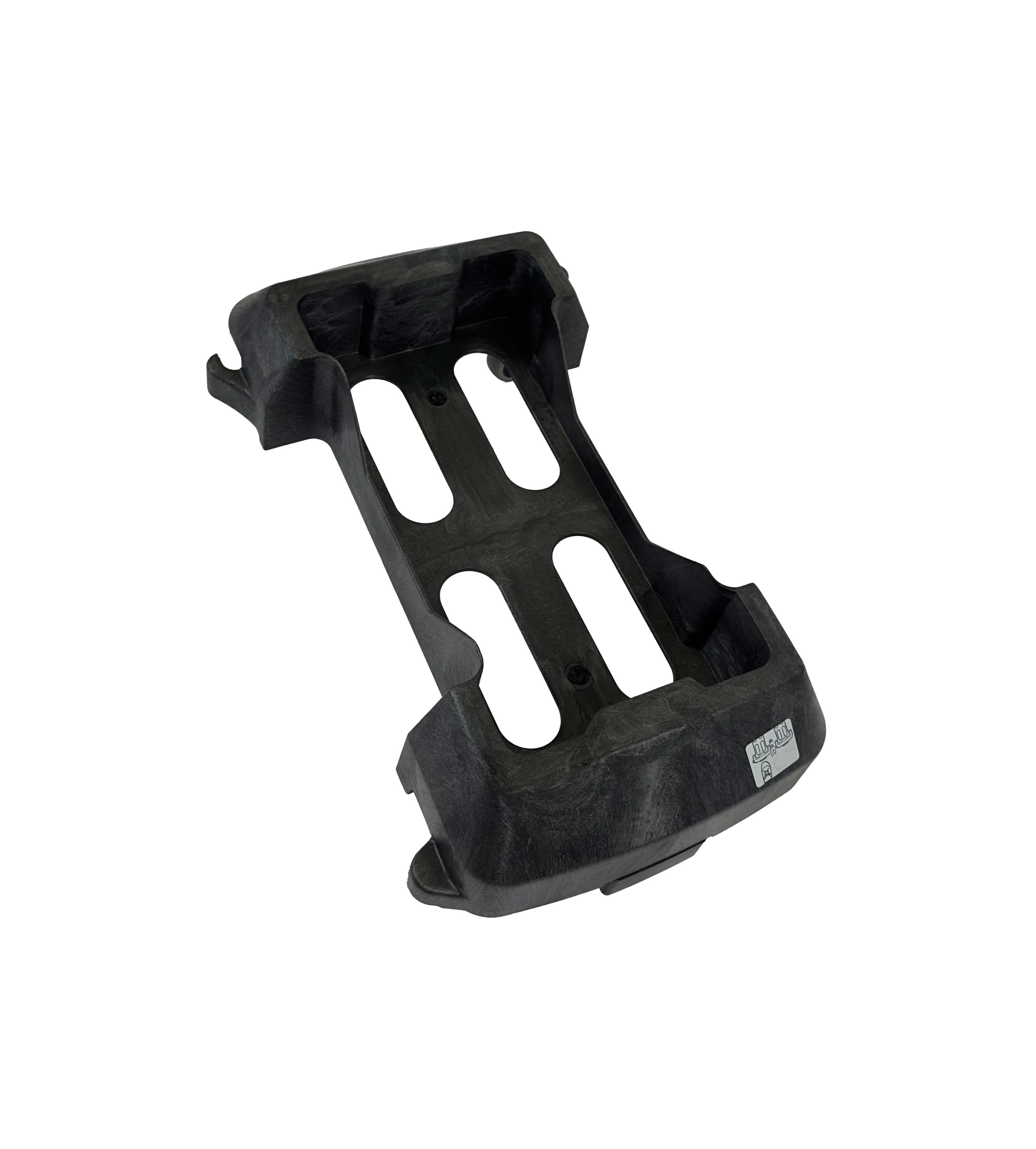 Support à roulettes pour poubelle en plastique