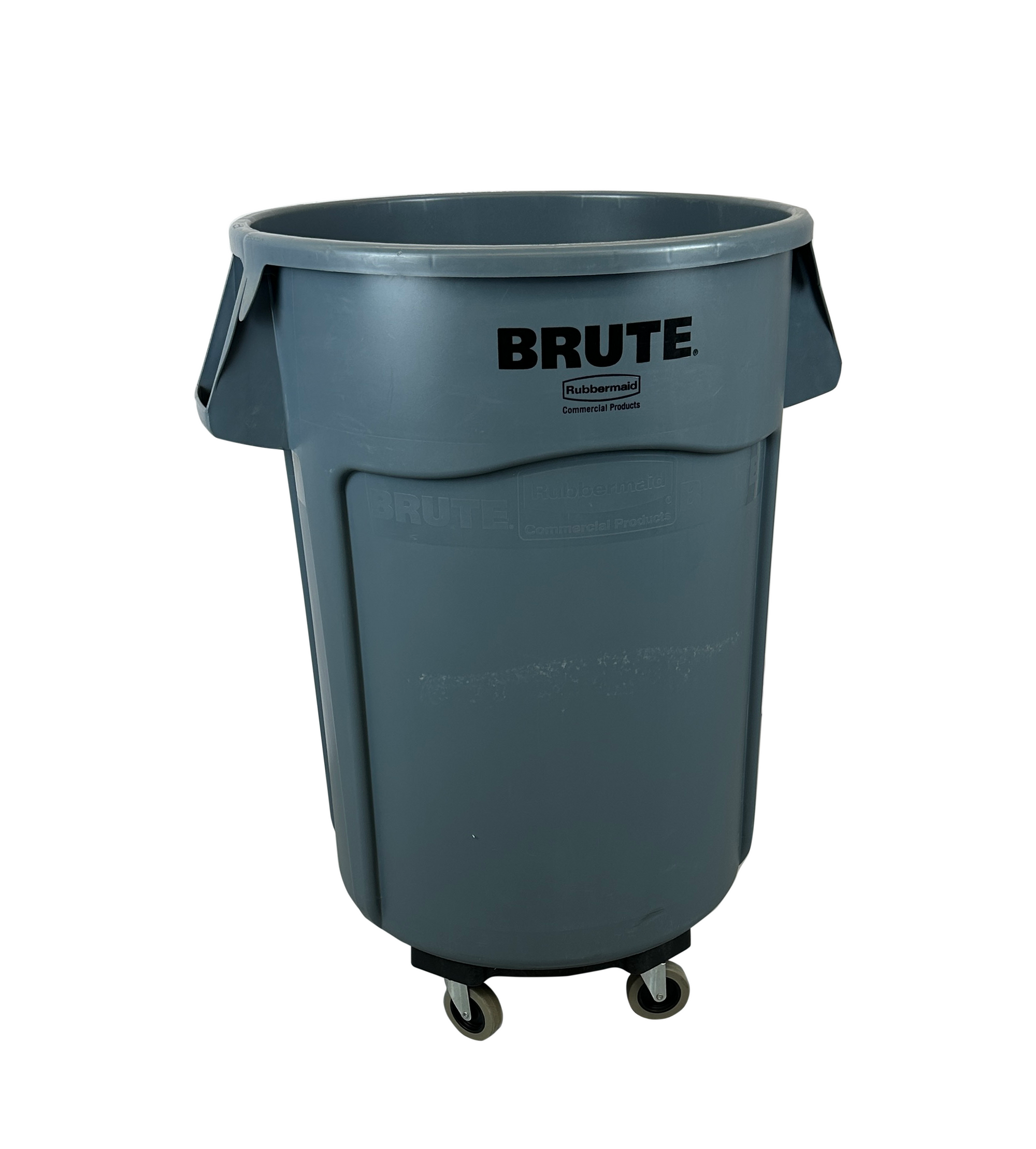 Base à roulette pour poubelle robuste 121L