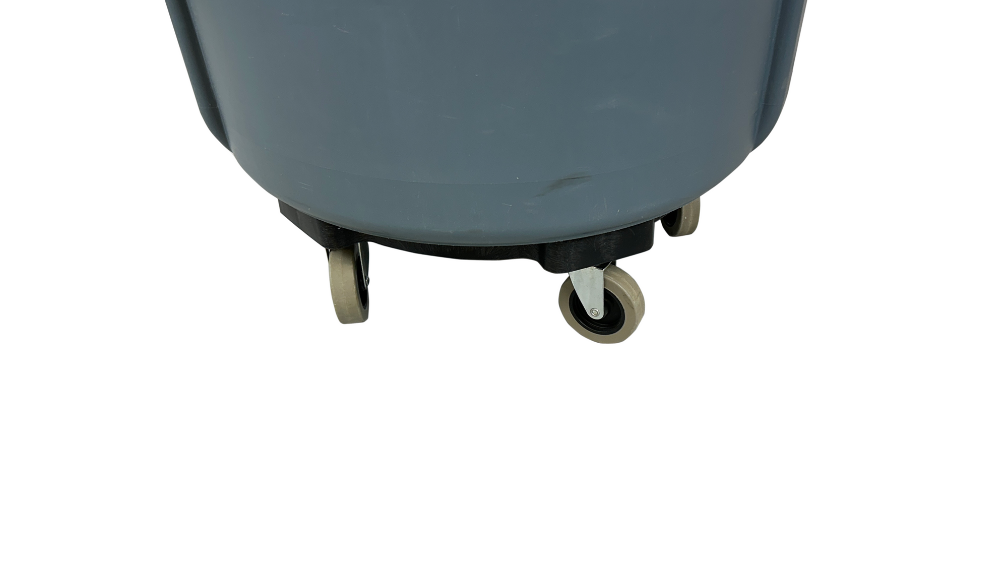 Base à roulette pour poubelle robuste 121L