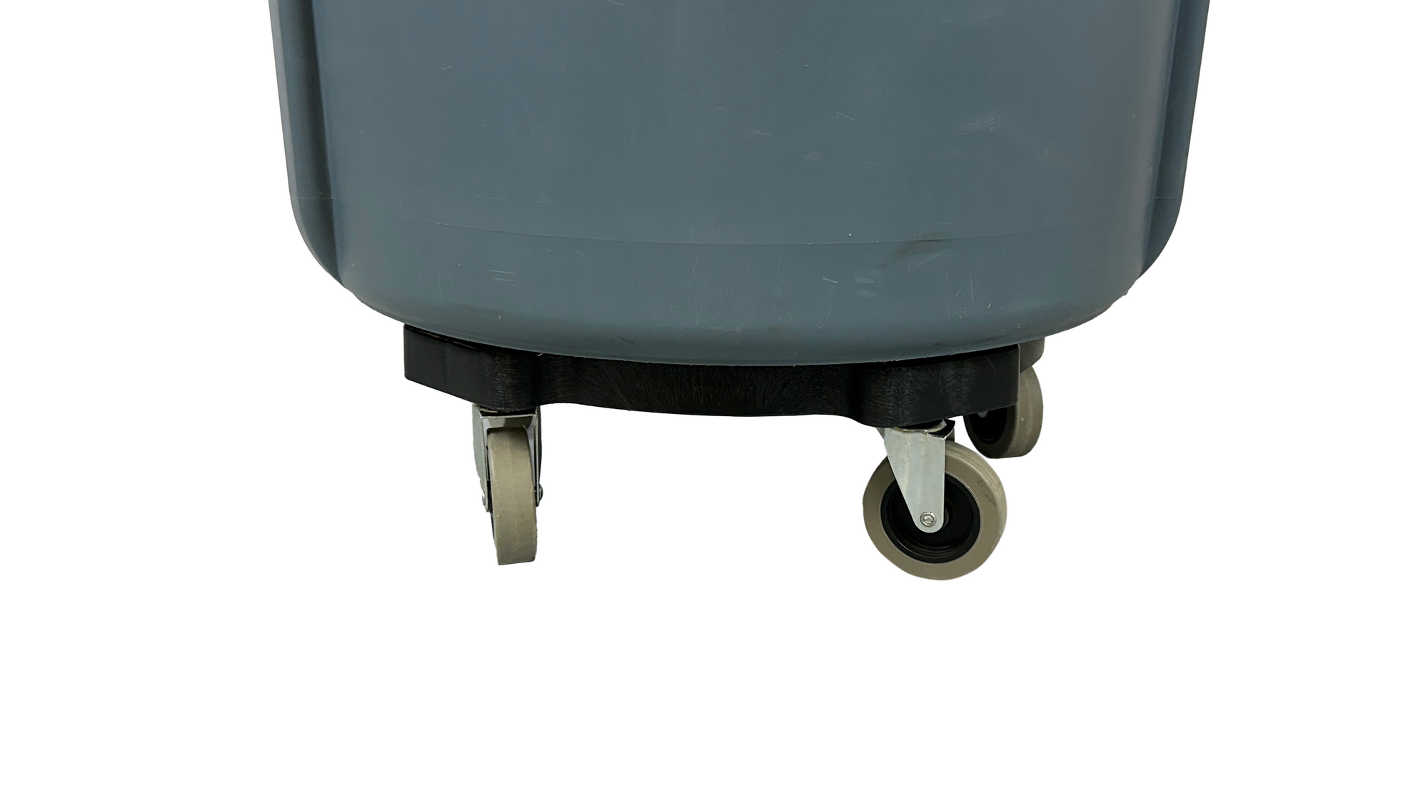 Base à roulette pour poubelle robuste 121L