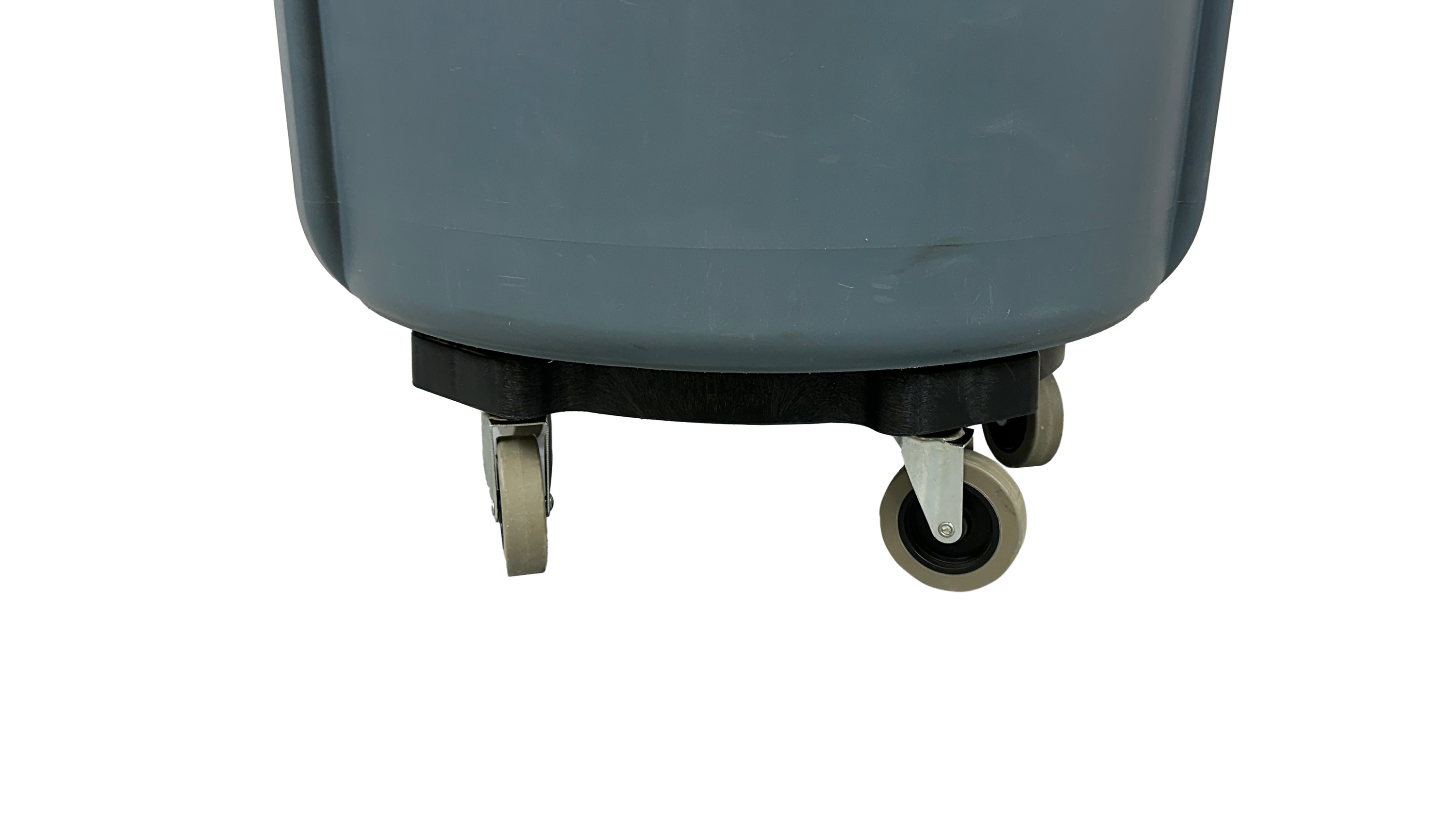 Base à roulette pour poubelle robuste 121L